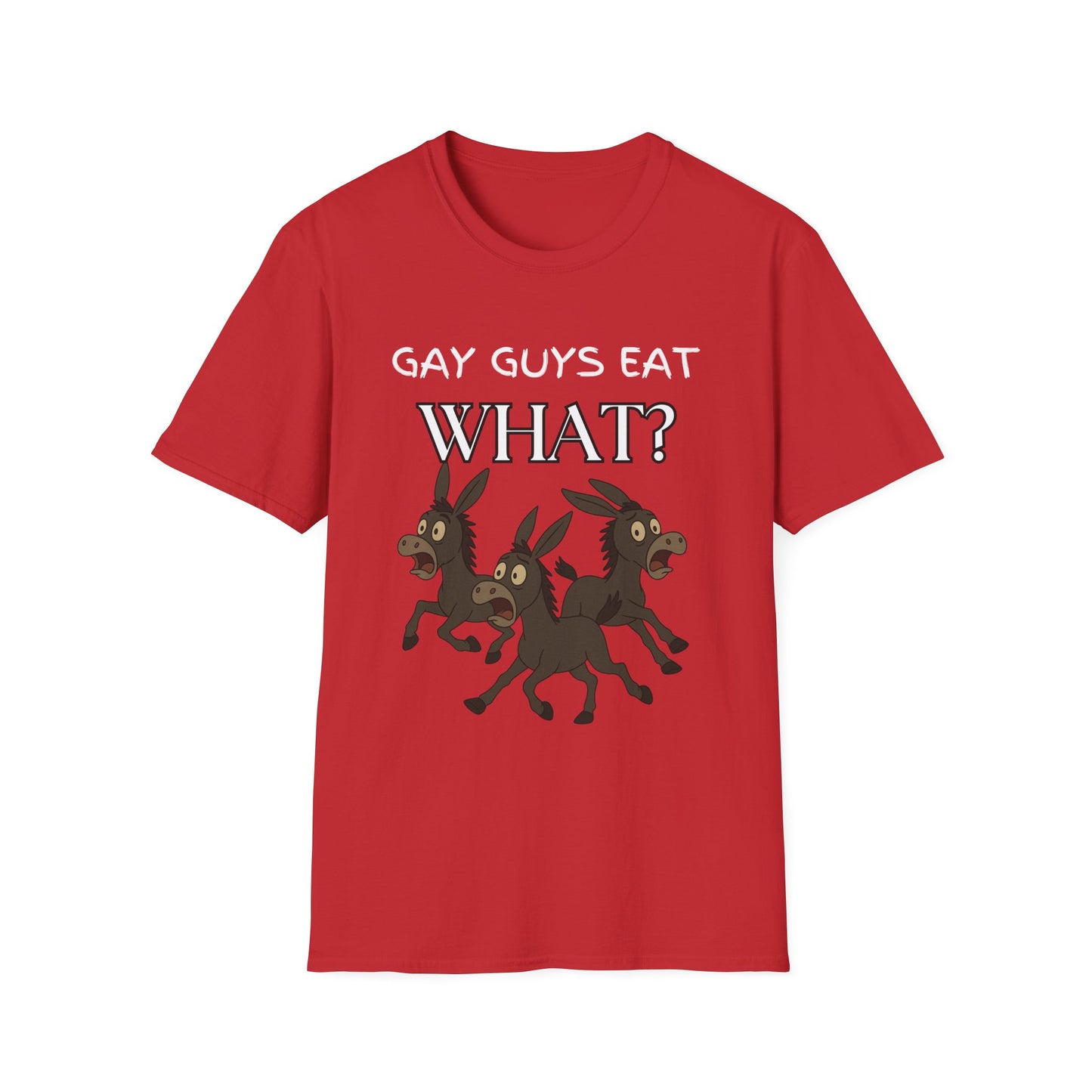 Gay Guys Eat What Funny T-Shirt