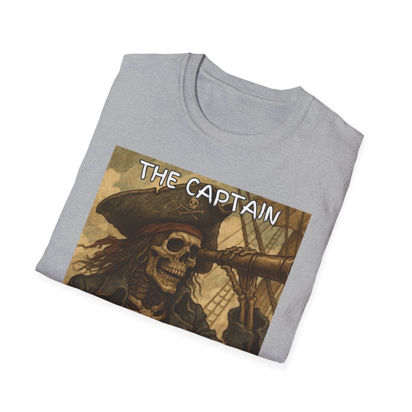 The Captain Of Bad Decisions Funny Pirate T-Shirt