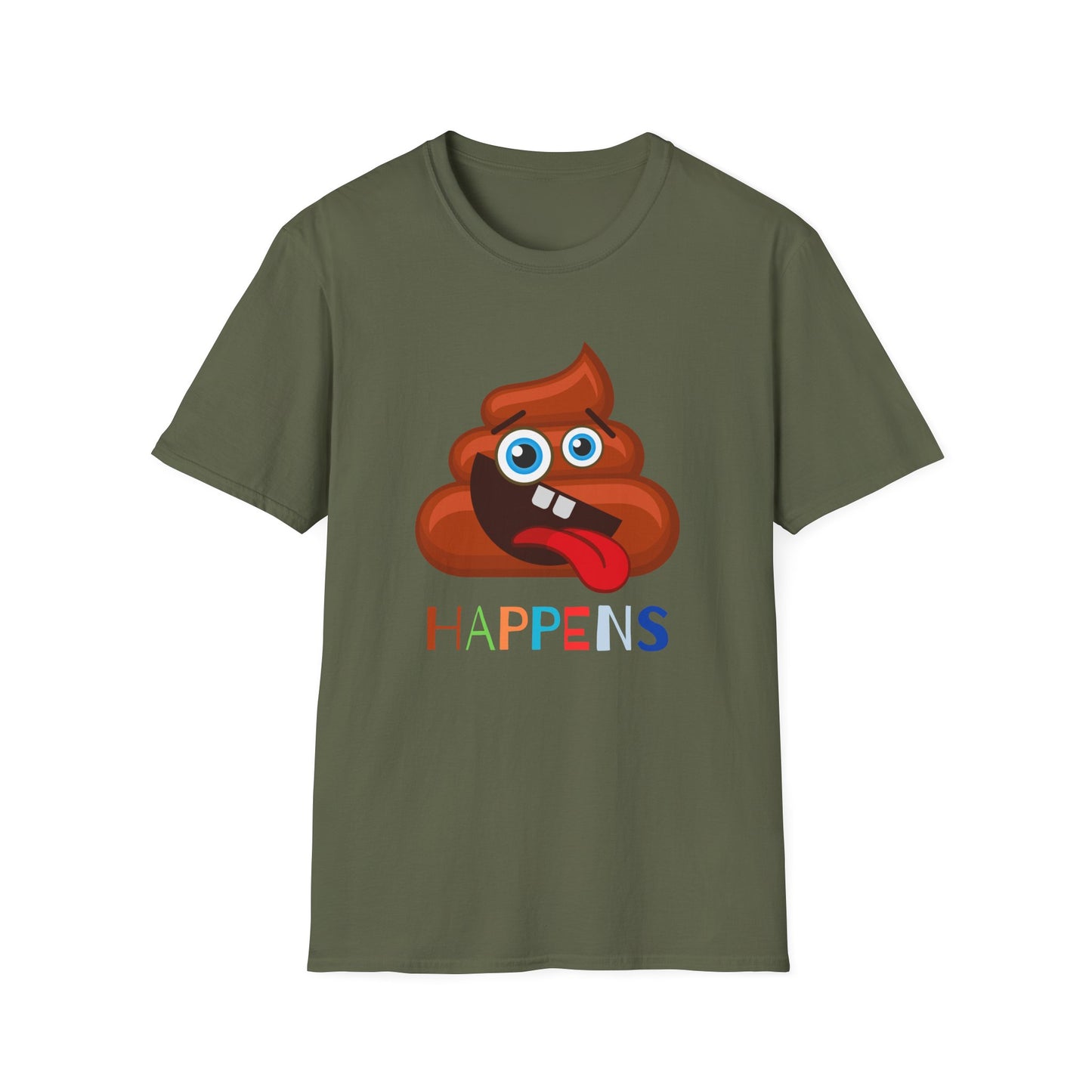 Poop Emoji Sh*t Happens T-Shirt