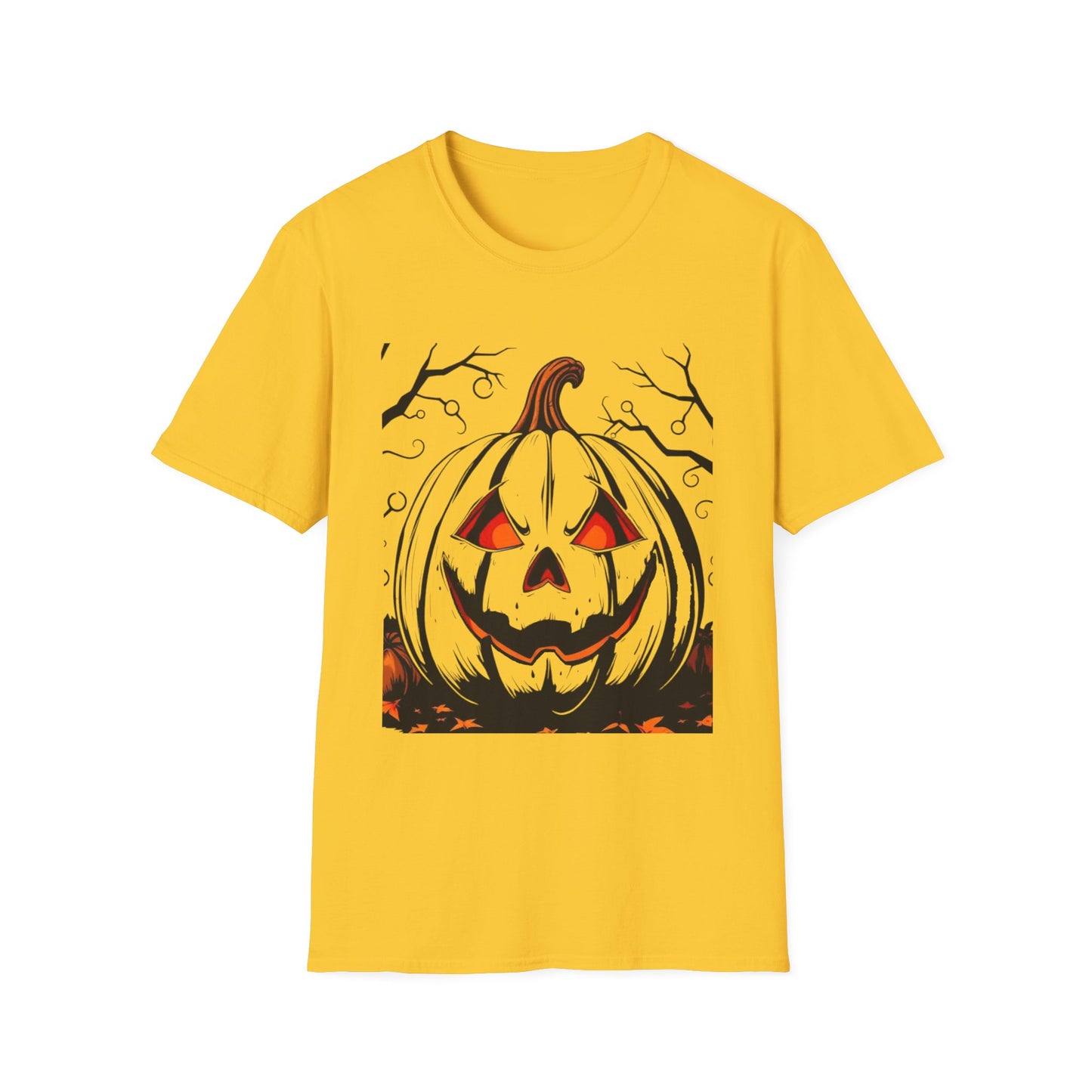 Sinister Pumpkin Halloween T-Shirt
