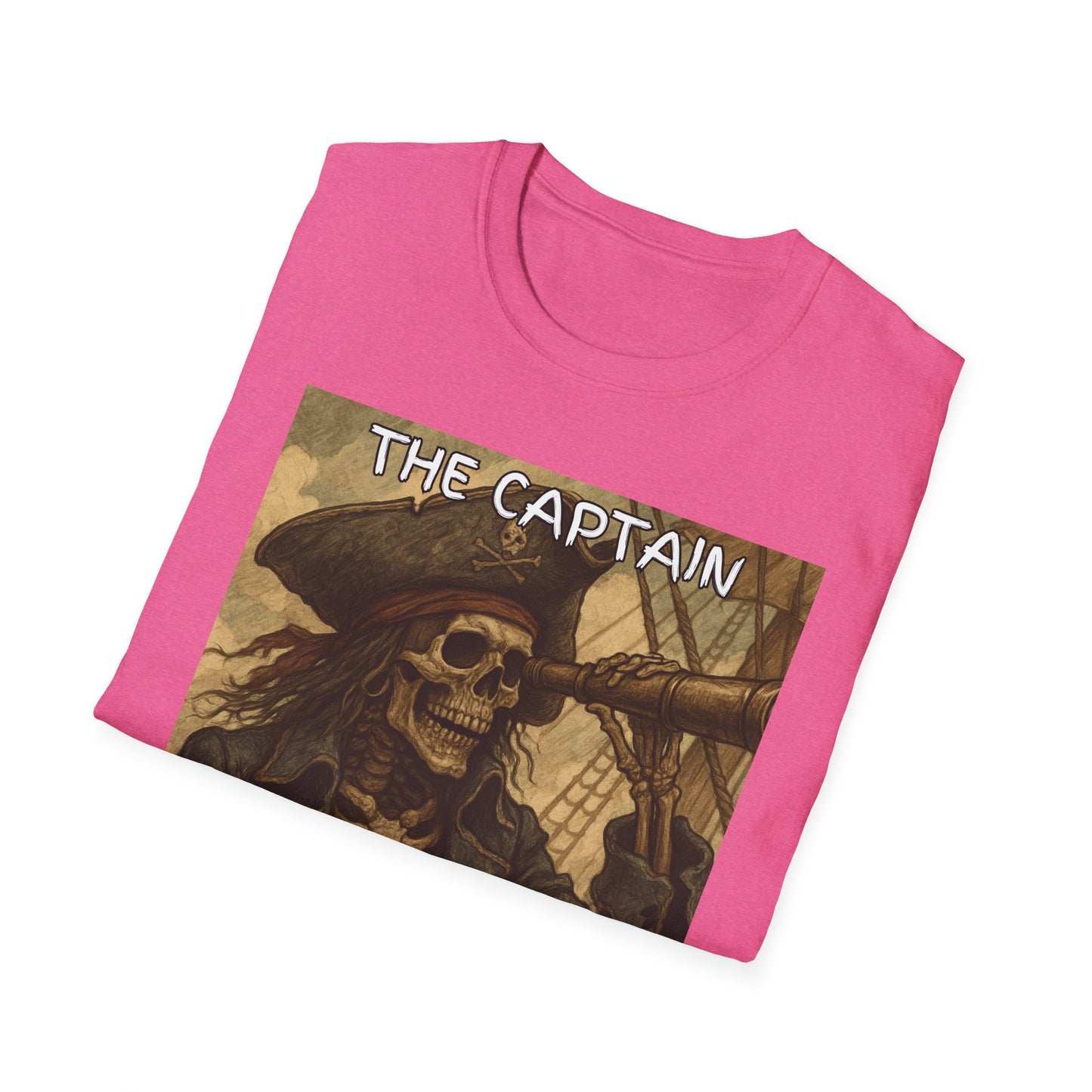 The Captain Of Bad Decisions Funny Pirate T-Shirt