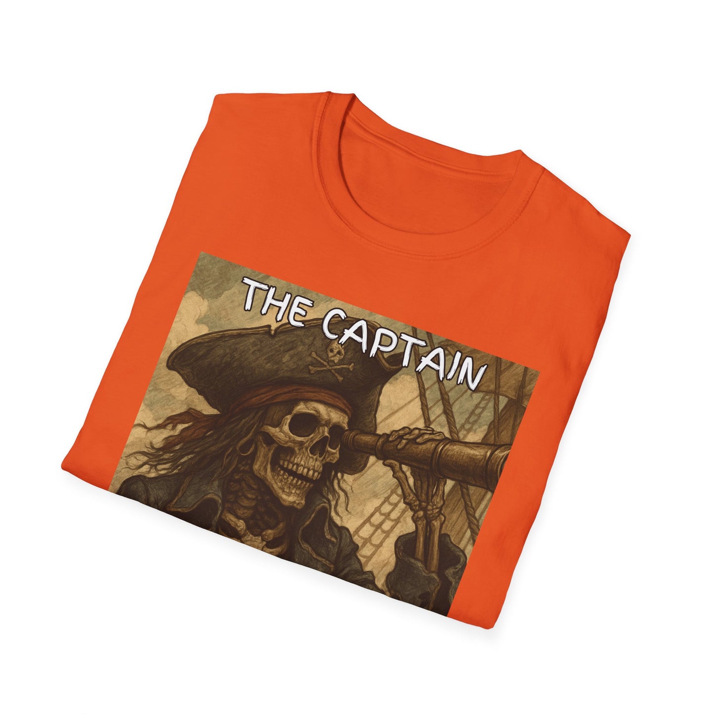 The Captain Of Bad Decisions Funny Pirate T-Shirt