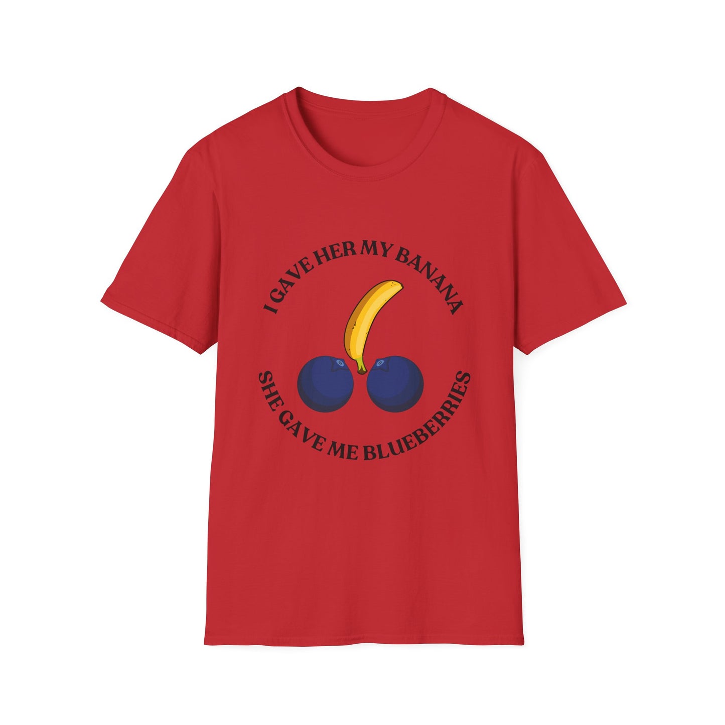 Blue Balls T-Shirt, She Gave Me Blueberries T-Shirt, Women Blue Balling Men T-Shirt, Sarcastic Tee, Humorous Graphic Shirt, Gift for Him