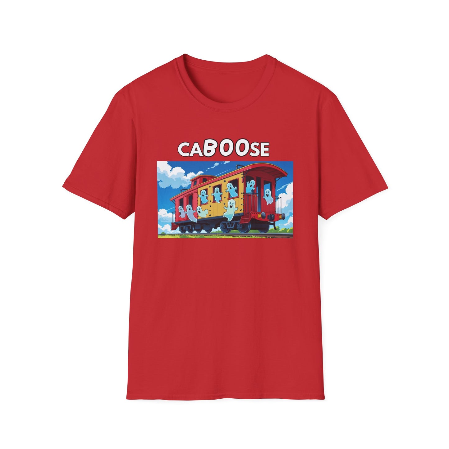 Ghost Train Funny Halloween T-Shirt