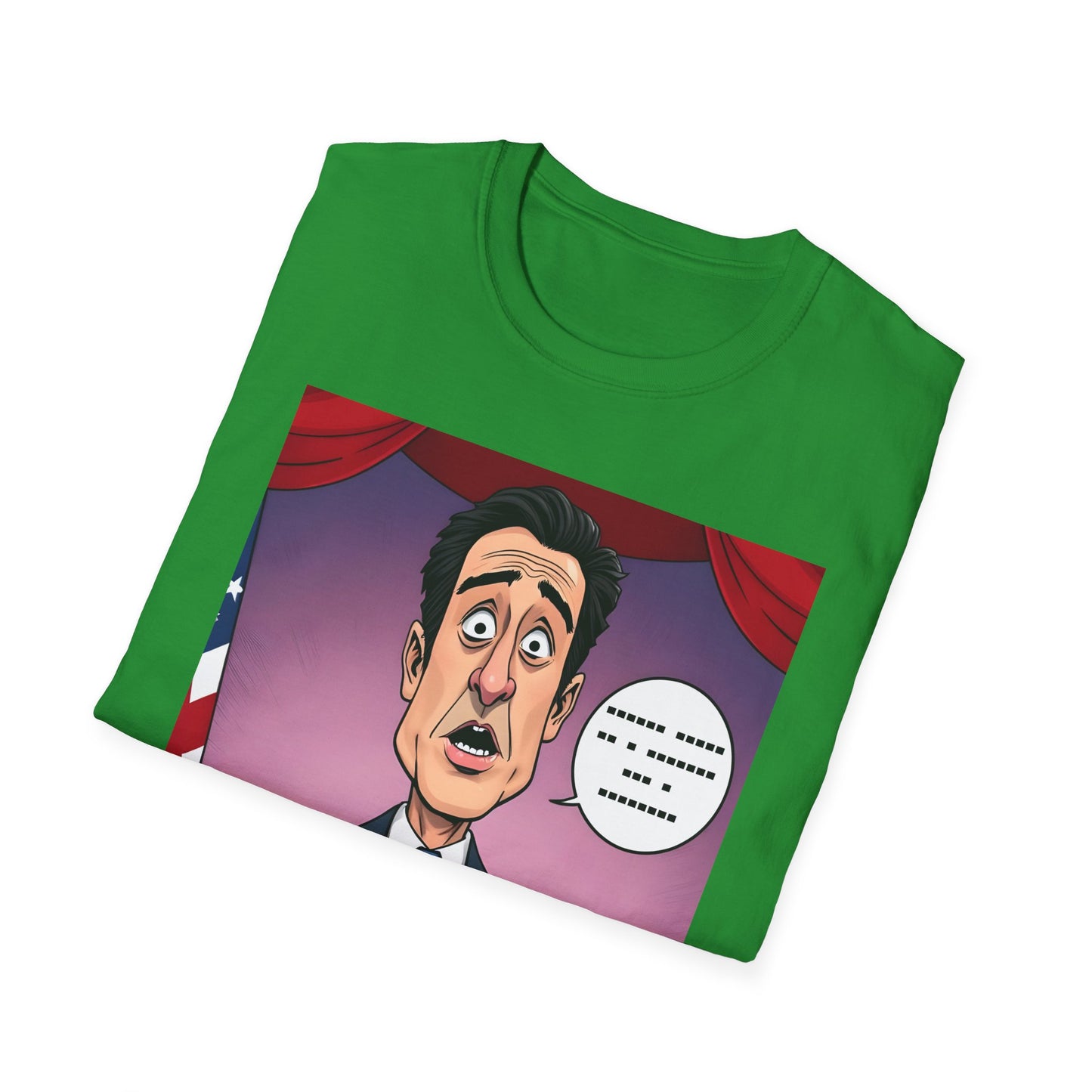 Political Shirt Newsom Started A Speech Without Sound T-Shirt