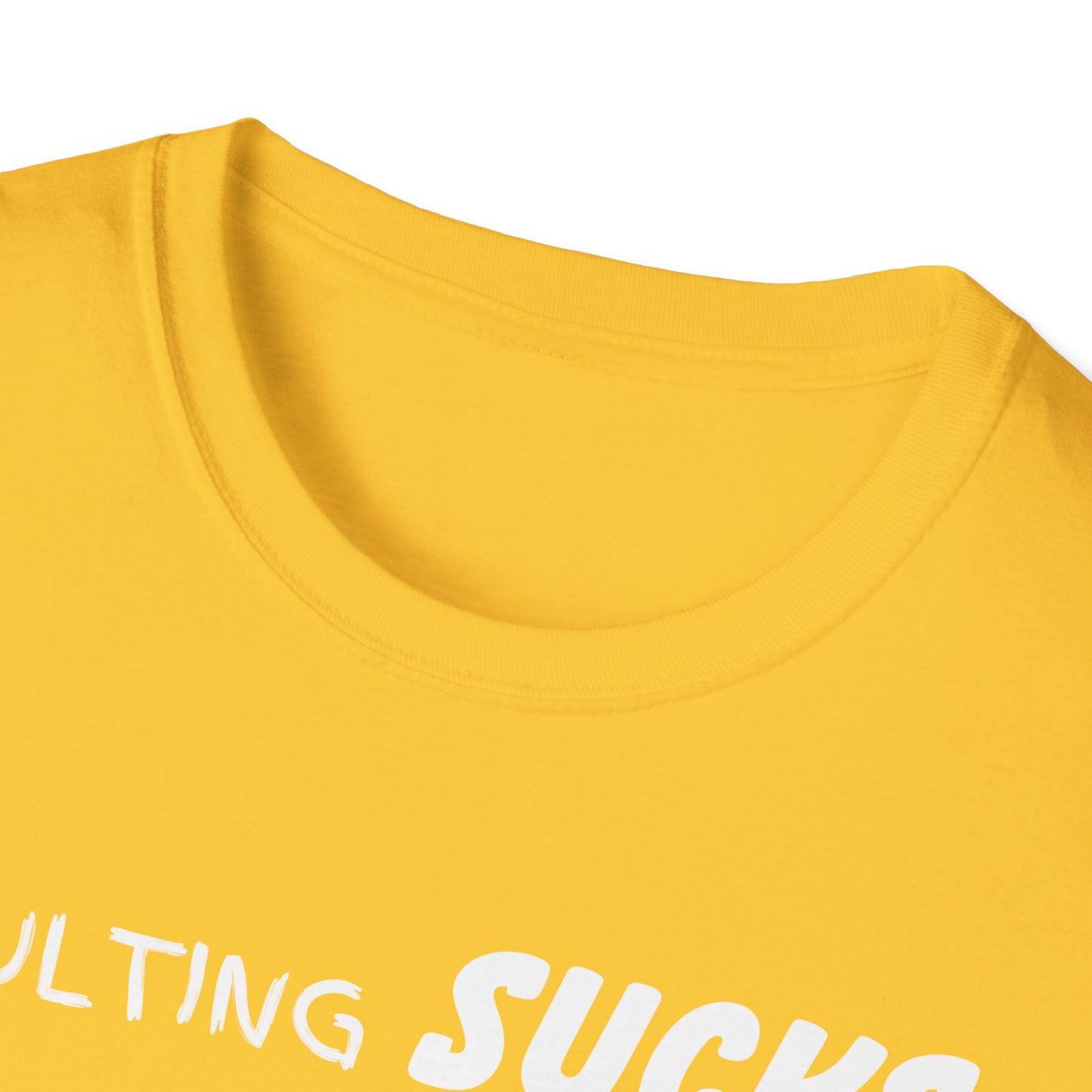 Adulting Sucks Napping Helps Unisex Softstyle T-Shirt - Funny Adulthood Responsibility Tee, Gift for Nappers, Relaxation Shirt, Sarcastic