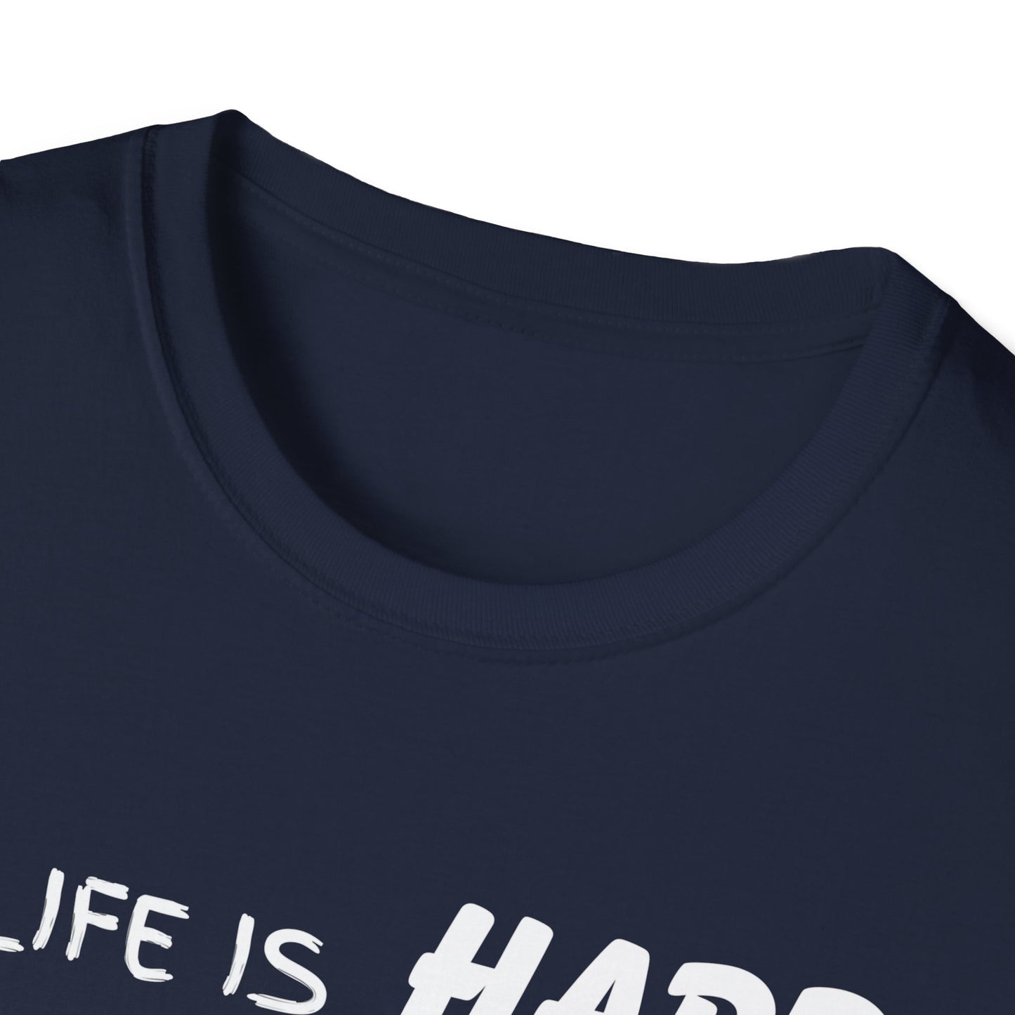 Life Is Hard Yoga Helps Unisex T-Shirt, Funny Yoga Tee, Peaceful Life Shirt, Yoga Lover Gift, Yoga Quote Top, Yogi Shirt, Gift For Yogis