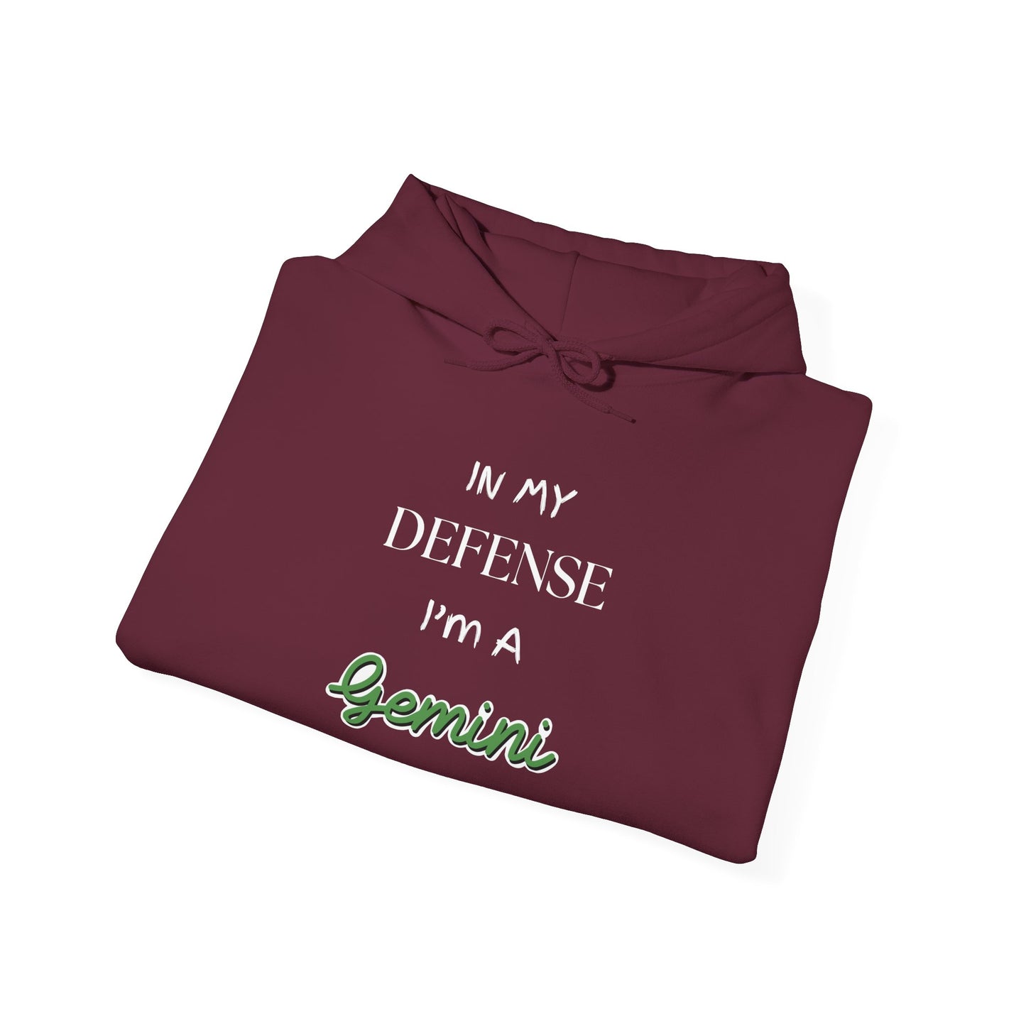Gemini Double Trouble Fun Hoodie, Zodiac Gift, Astrology Pullover, Dual Personality Sweatshirt, Astrological Sign Apparel, Unique Apparel