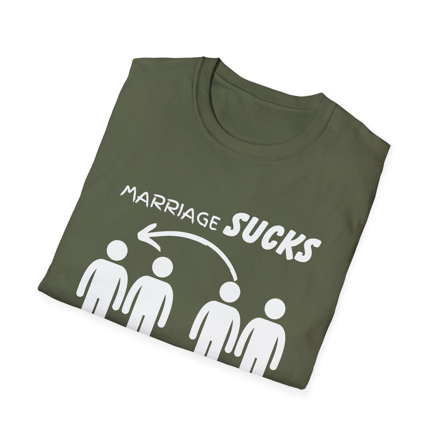 Marriage Sucks Swapping Helps Shirt, Adult Humor T-Shirt, Sarcastic Gift, Hilarious Tee for Adults, LGBT, LGBTQIA+, Gay Shirt, Funny Tee
