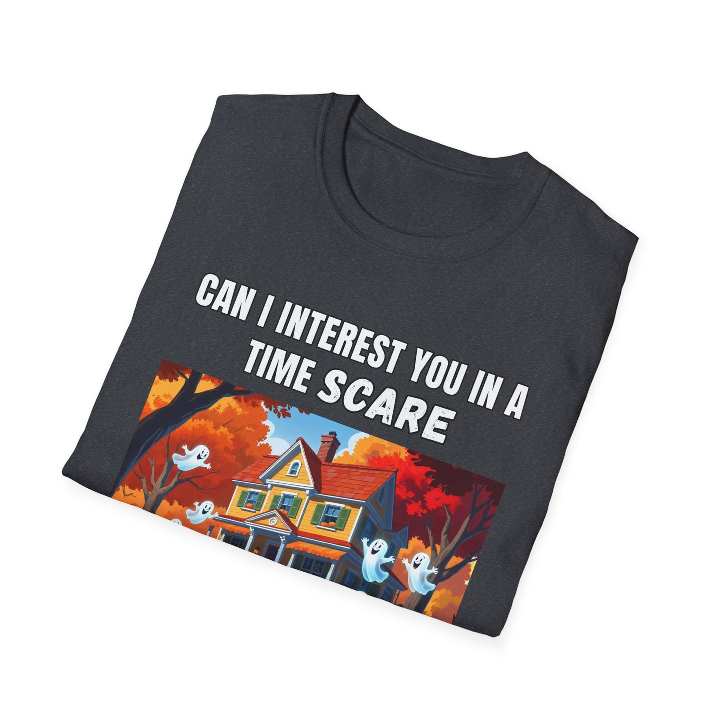 Ghosts Time Scare Funny Halloween T-Shirt