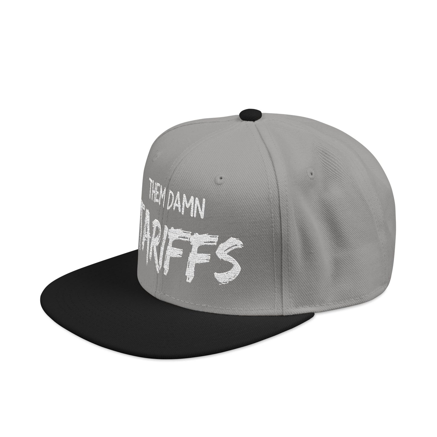 Them Damn Tariffs Embroidered Snapback Hat