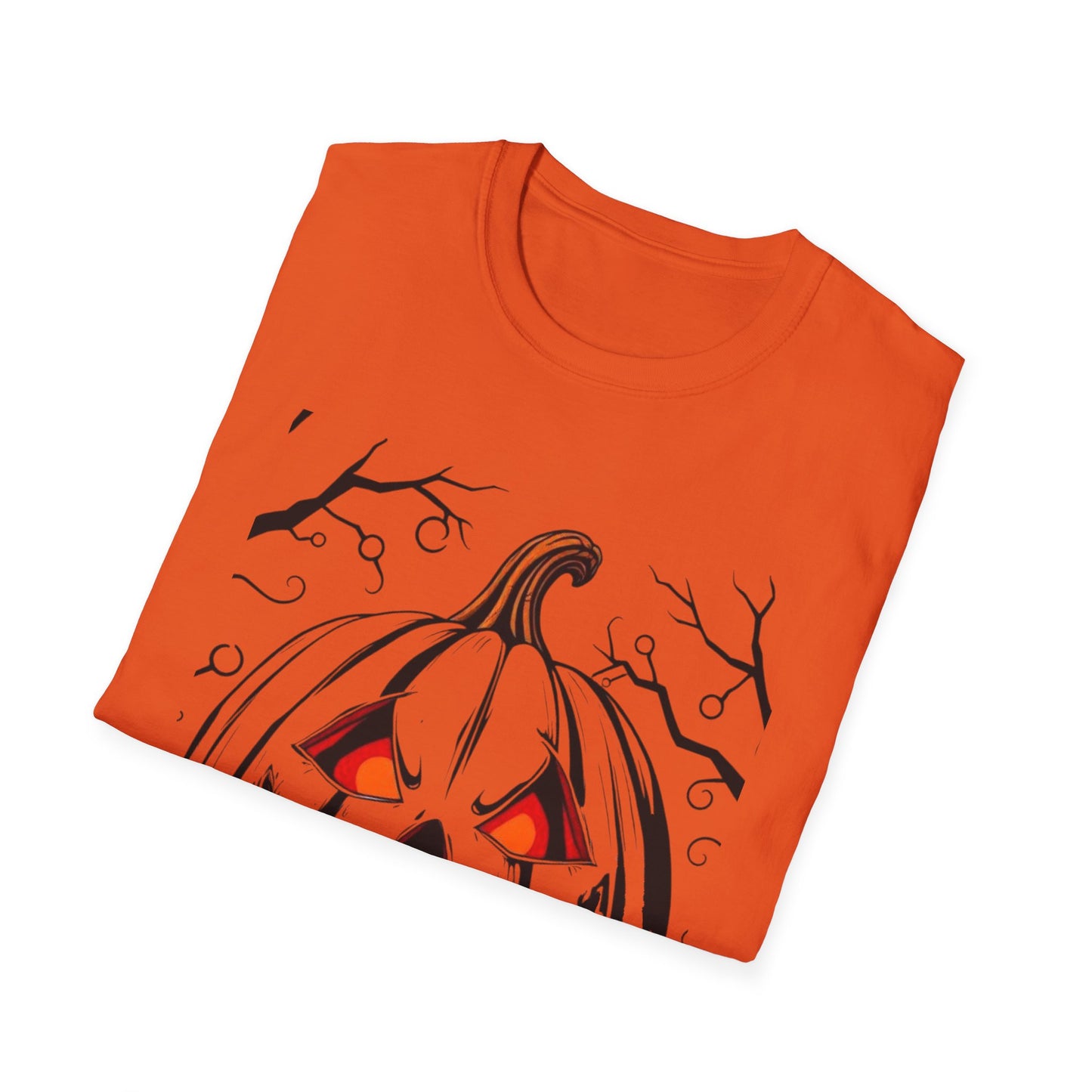 Sinister Pumpkin Halloween T-Shirt