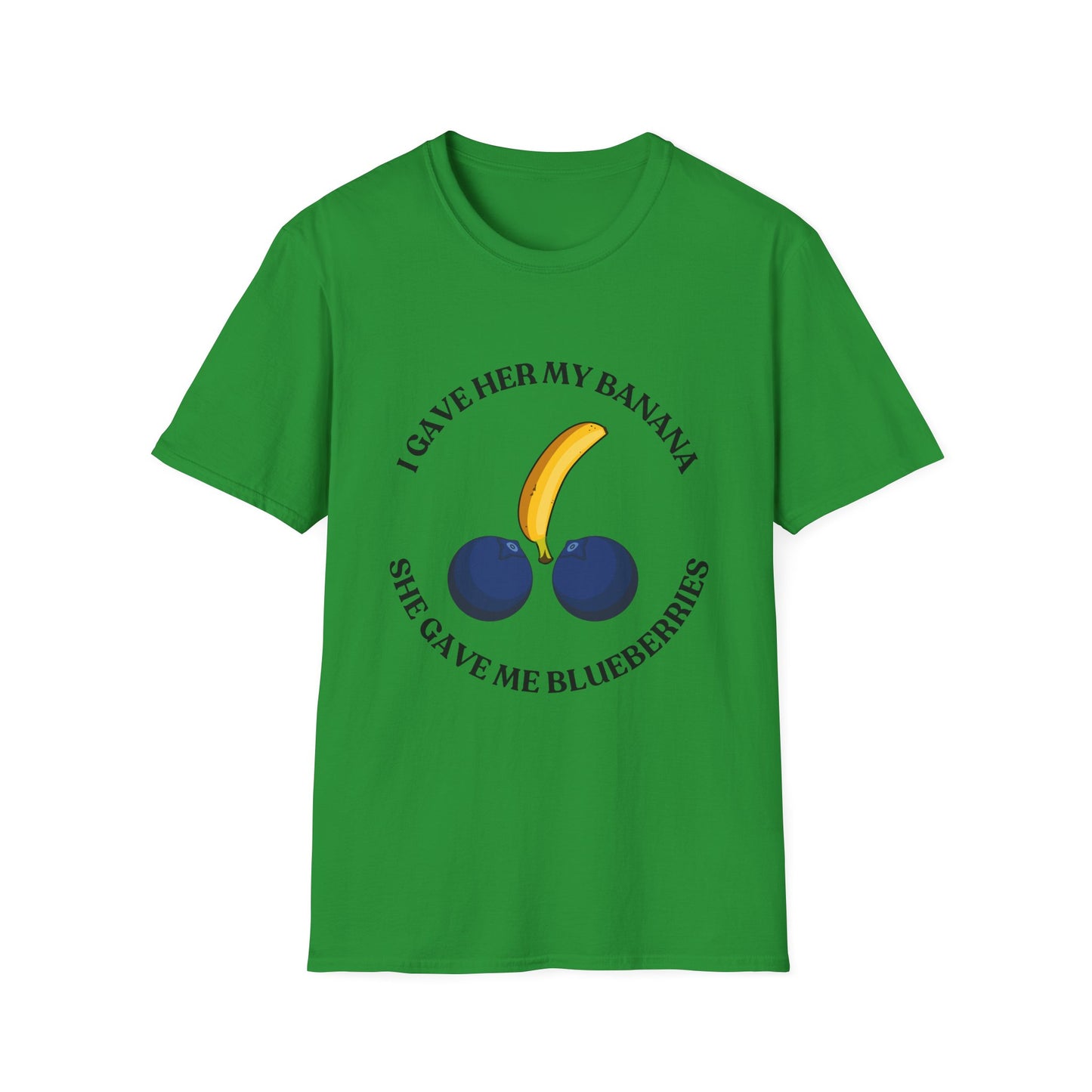 Blue Balls T-Shirt, She Gave Me Blueberries T-Shirt, Women Blue Balling Men T-Shirt, Sarcastic Tee, Humorous Graphic Shirt, Gift for Him