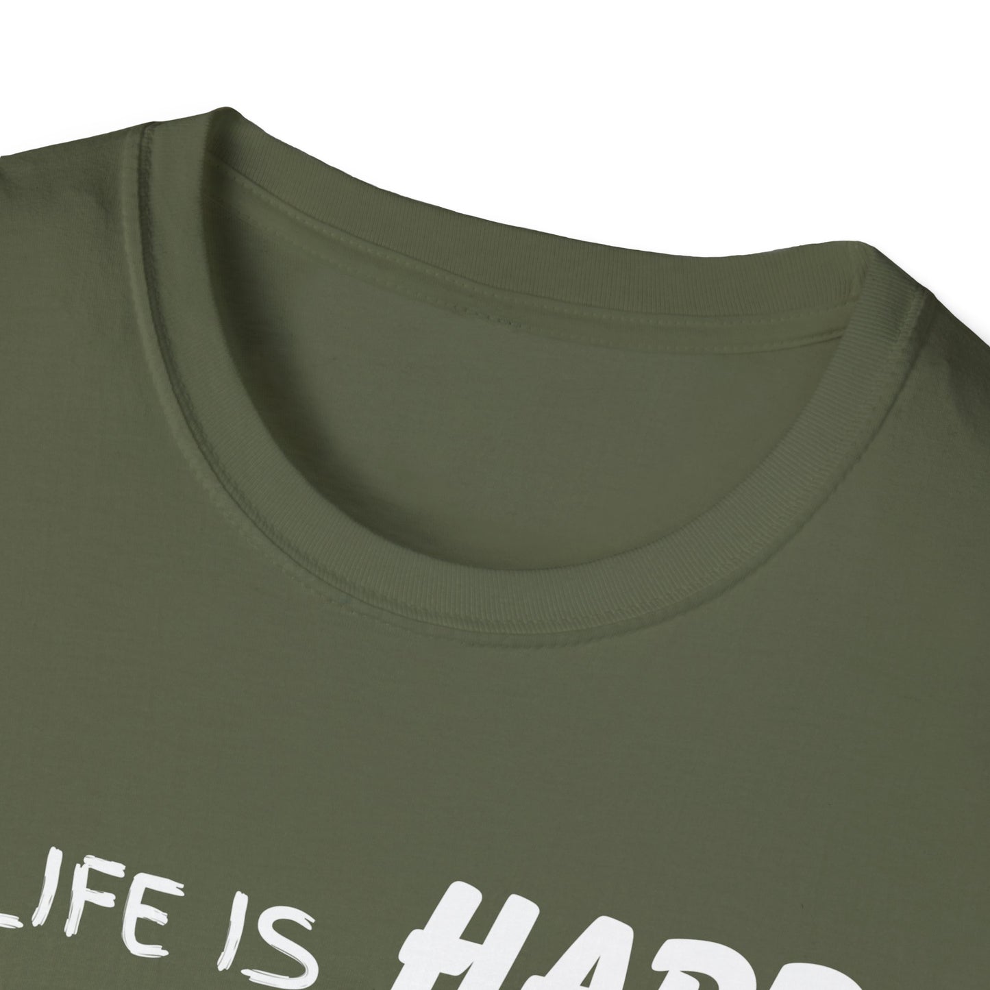 Life Is Hard Yoga Helps Unisex T-Shirt, Funny Yoga Tee, Peaceful Life Shirt, Yoga Lover Gift, Yoga Quote Top, Yogi Shirt, Gift For Yogis