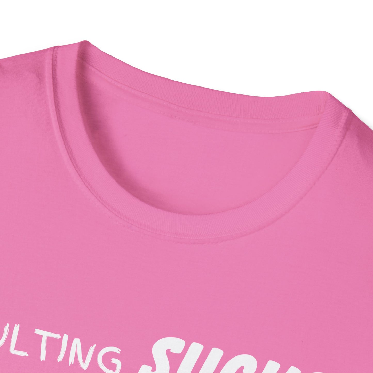 Adulting Sucks Gaming Helps Unisex Softstyle T-Shirt, Funny Tee, Video Game Lover Gift, Escape Reality Shirt, Gamer Apparel, Video Games