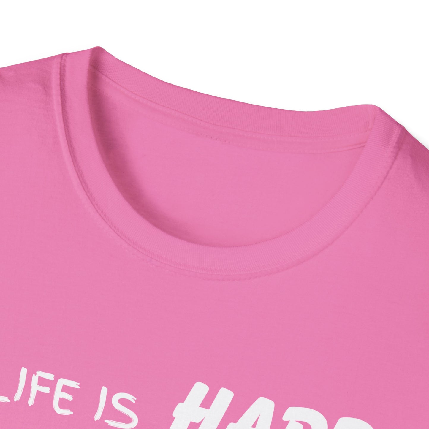 Life Is Hard Yoga Helps Unisex T-Shirt, Funny Yoga Tee, Peaceful Life Shirt, Yoga Lover Gift, Yoga Quote Top, Yogi Shirt, Gift For Yogis