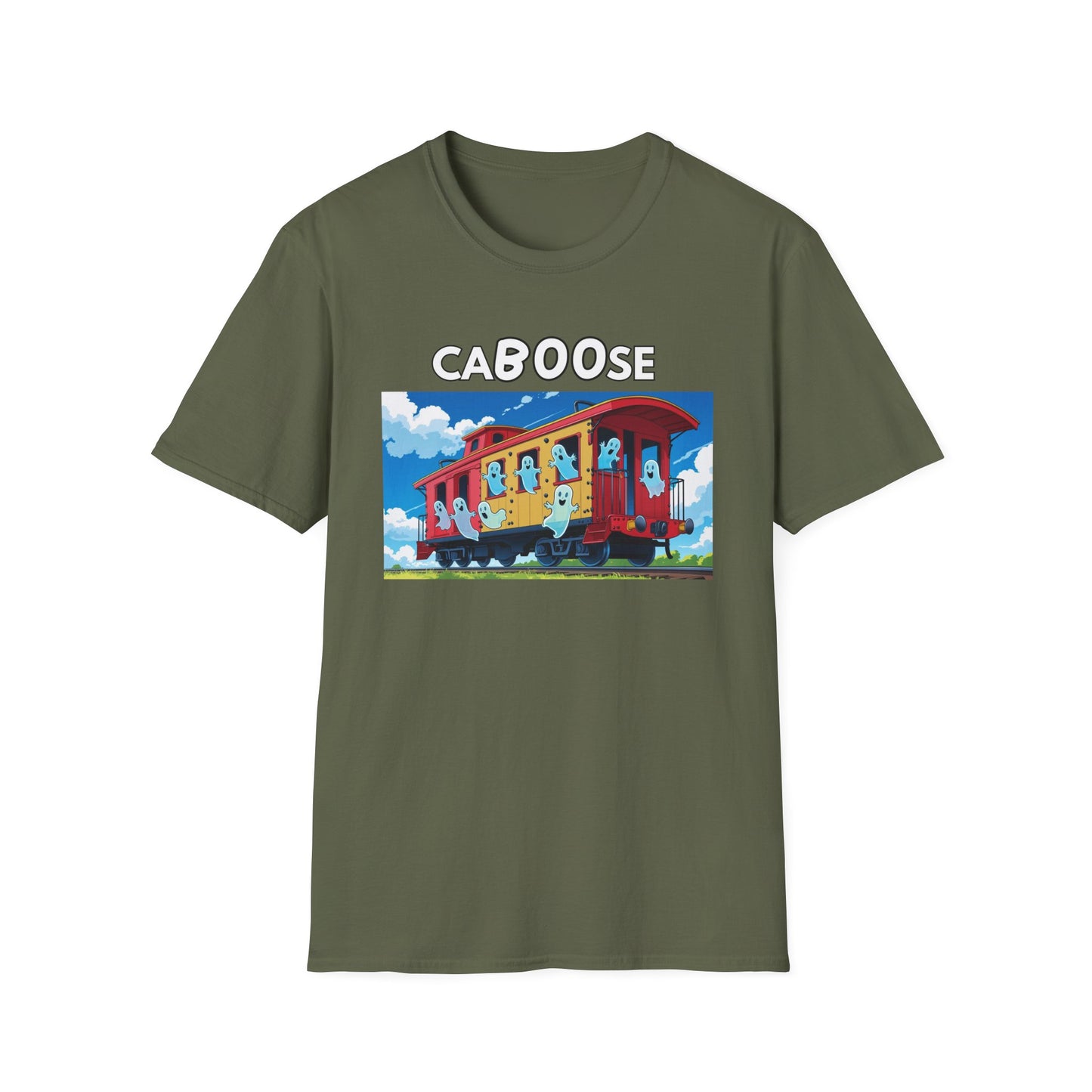 Ghost Train Funny Halloween T-Shirt