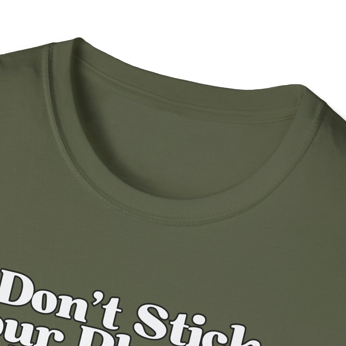 Don't Stick Your Plantain In Crazy Adult Humor T-Shirt