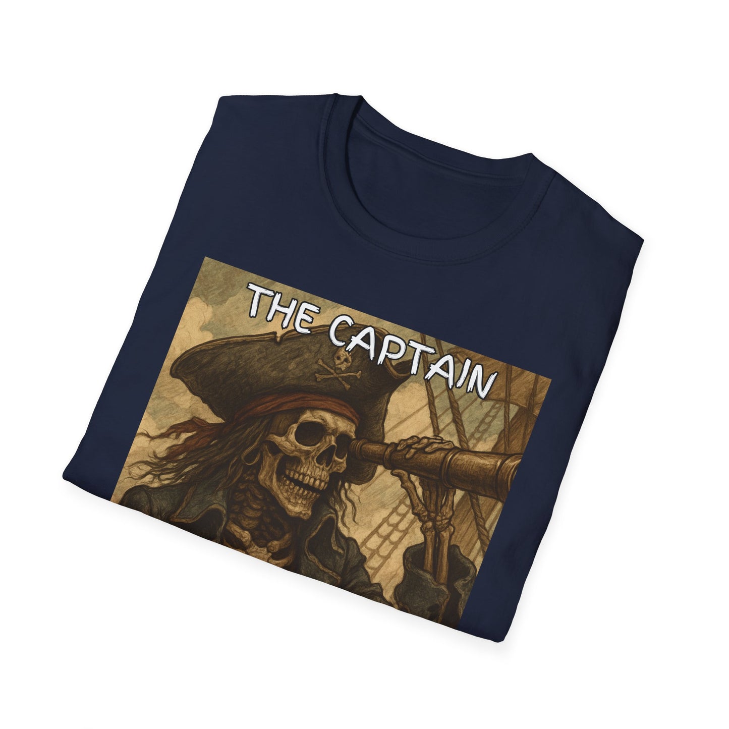 The Captain Of Bad Decisions Funny Pirate T-Shirt