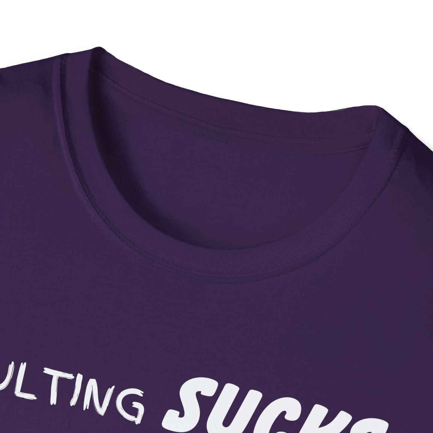 Adulting Sucks Napping Helps Unisex Softstyle T-Shirt - Funny Adulthood Responsibility Tee, Gift for Nappers, Relaxation Shirt, Sarcastic