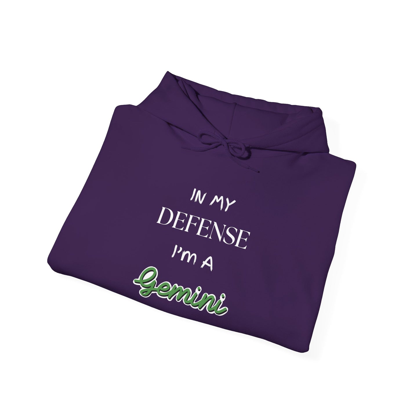 Gemini Double Trouble Fun Hoodie, Zodiac Gift, Astrology Pullover, Dual Personality Sweatshirt, Astrological Sign Apparel, Unique Apparel