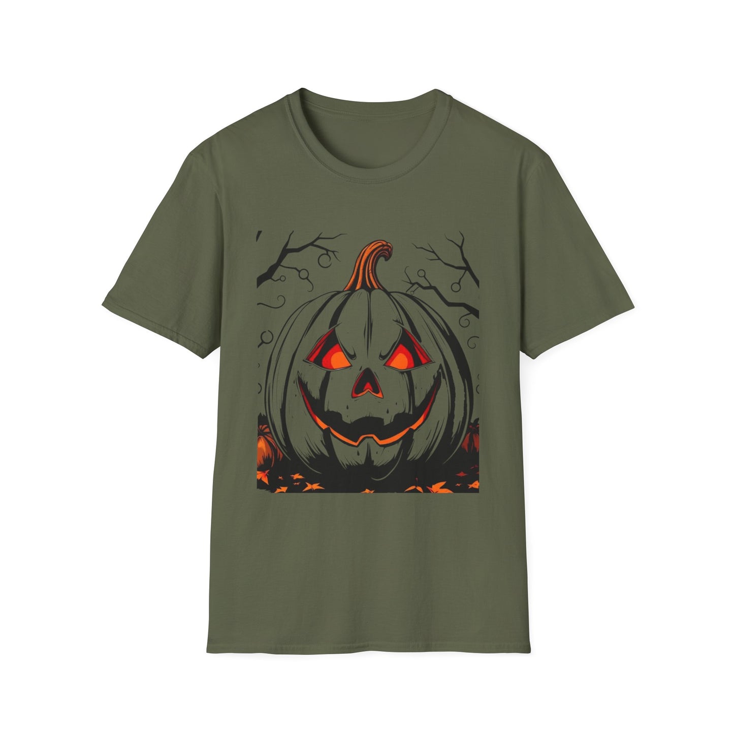 Sinister Pumpkin Halloween T-Shirt