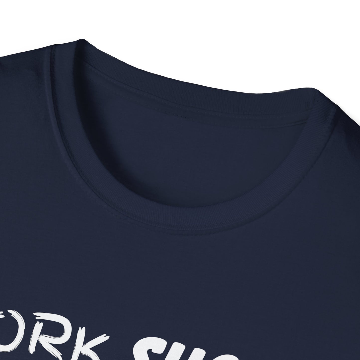 Work Sucks Coffee Helps Unisex Softstyle T-Shirt, Office Humor Tee, Funny Work Shirt, Sarcastic Coffee Lover Gift, Work from Home Outfit