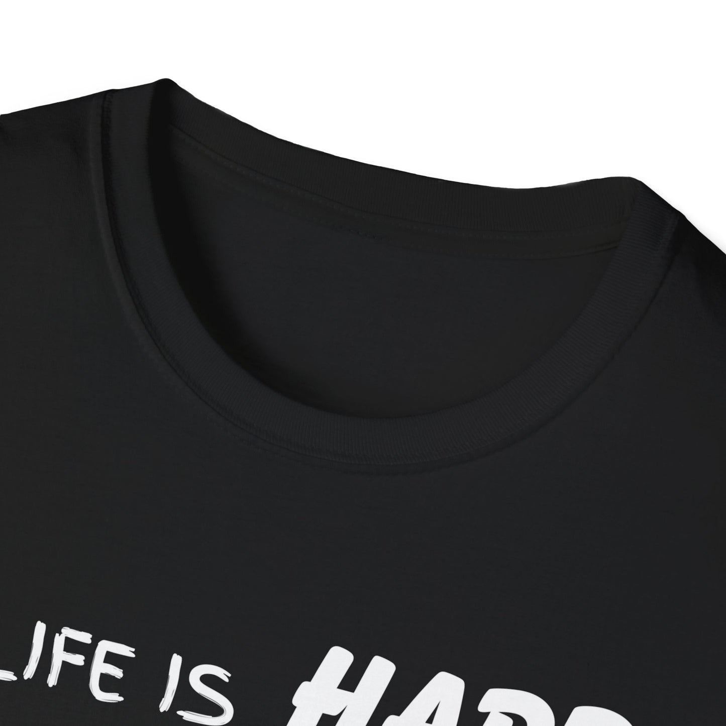 Life Is Hard Yoga Helps Unisex T-Shirt, Funny Yoga Tee, Peaceful Life Shirt, Yoga Lover Gift, Yoga Quote Top, Yogi Shirt, Gift For Yogis