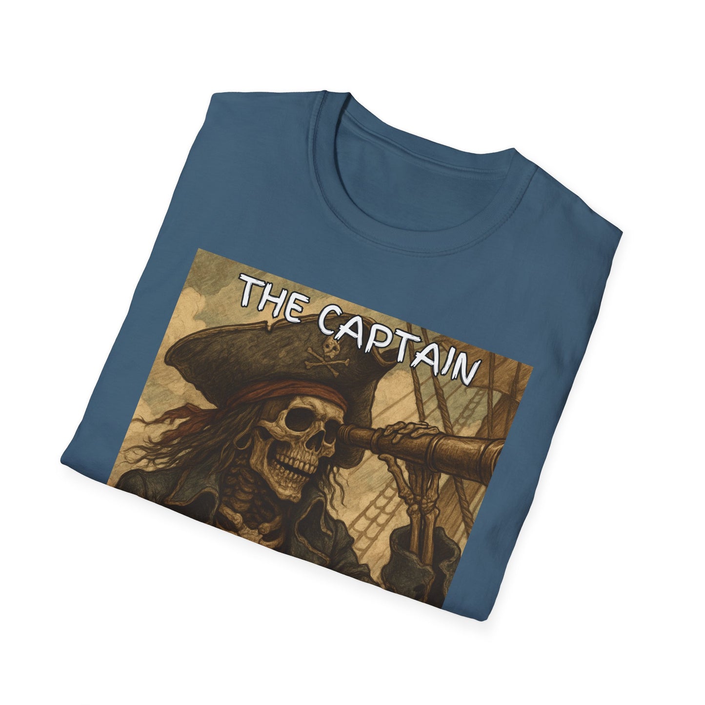 The Captain Of Bad Decisions Funny Pirate T-Shirt