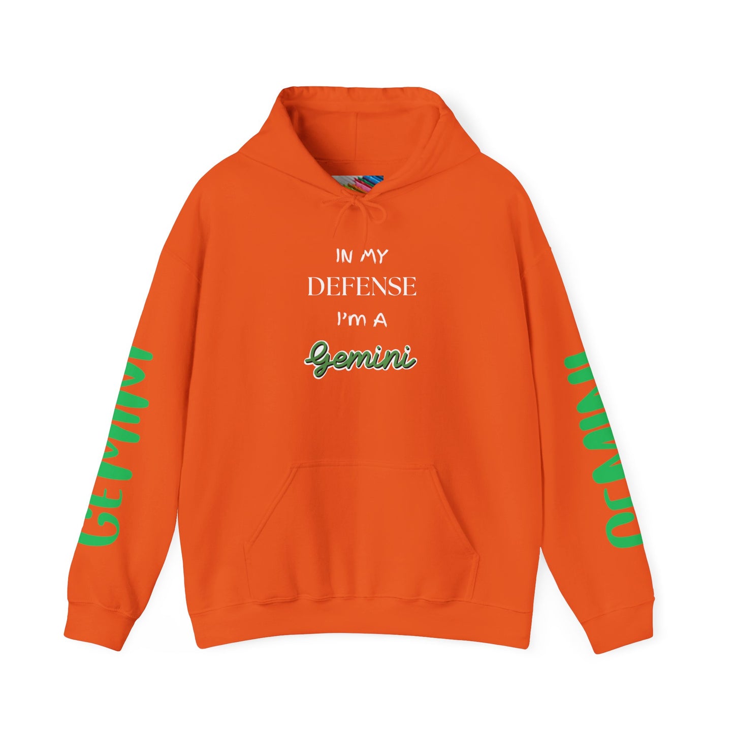 Gemini Double Trouble Fun Hoodie, Zodiac Gift, Astrology Pullover, Dual Personality Sweatshirt, Astrological Sign Apparel, Unique Apparel