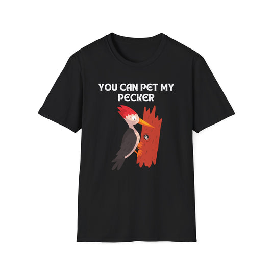 Wood Pecker Shirt, Woodpecker Shirt, Inappropriate Humor Tee, Bird Lover Gift, Funny Woodpecker T-Shirt, Sarcastic Graphic Tee, Innuendo