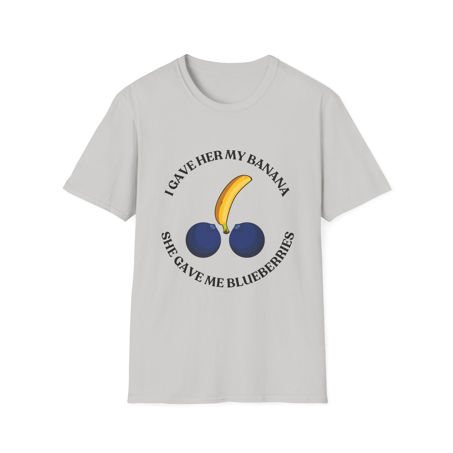 Blue Balls T-Shirt, She Gave Me Blueberries T-Shirt, Women Blue Balling Men T-Shirt, Sarcastic Tee, Humorous Graphic Shirt, Gift for Him