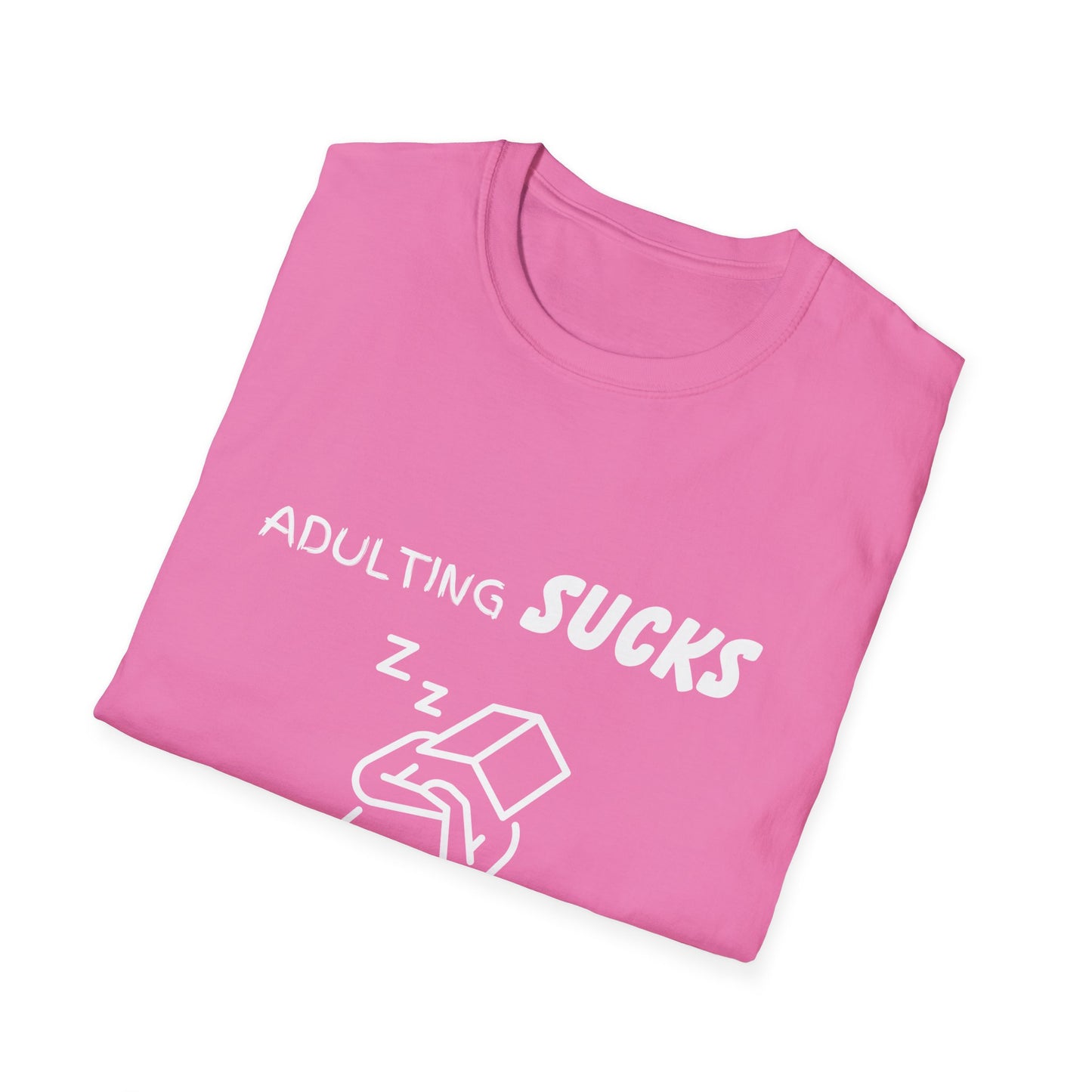 Adulting Sucks Napping Helps Shirt, Adult Humor T-Shirt, Sarcastic Gift, Hilarious Tee for Adults, Comedic Shirt for Stress Relief, Napping