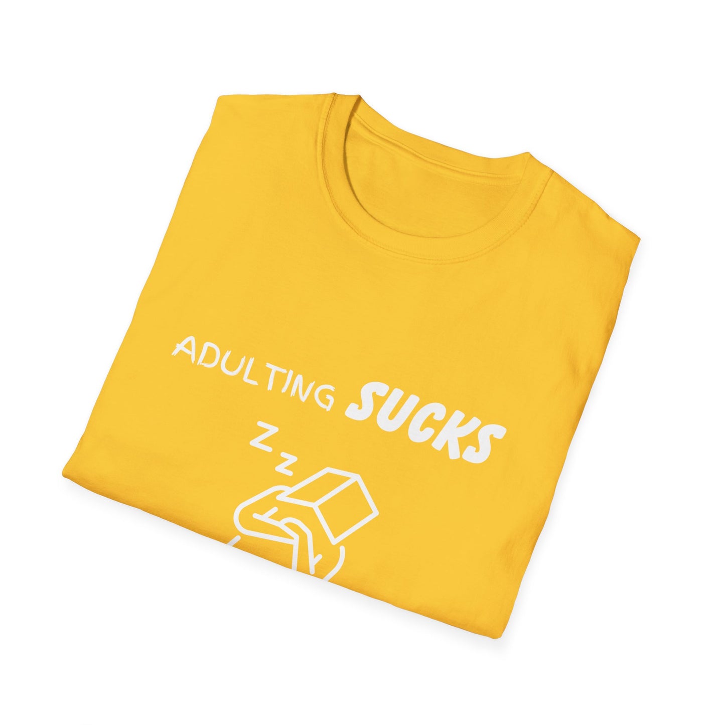 Adulting Sucks Napping Helps Shirt, Adult Humor T-Shirt, Sarcastic Gift, Hilarious Tee for Adults, Comedic Shirt for Stress Relief, Napping