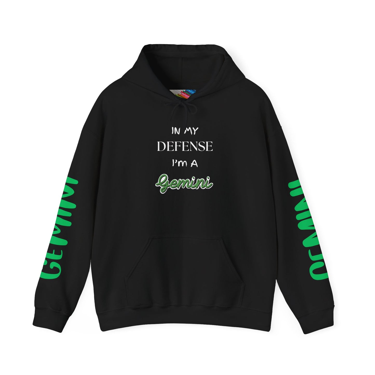 Gemini Double Trouble Fun Hoodie, Zodiac Gift, Astrology Pullover, Dual Personality Sweatshirt, Astrological Sign Apparel, Unique Apparel