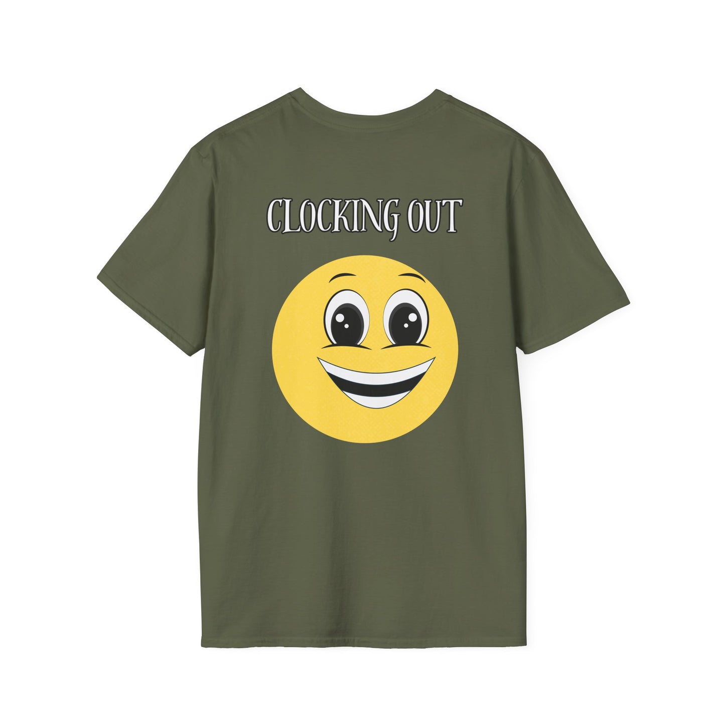 Clocking In Clocking Out Funny Work T-Shirt