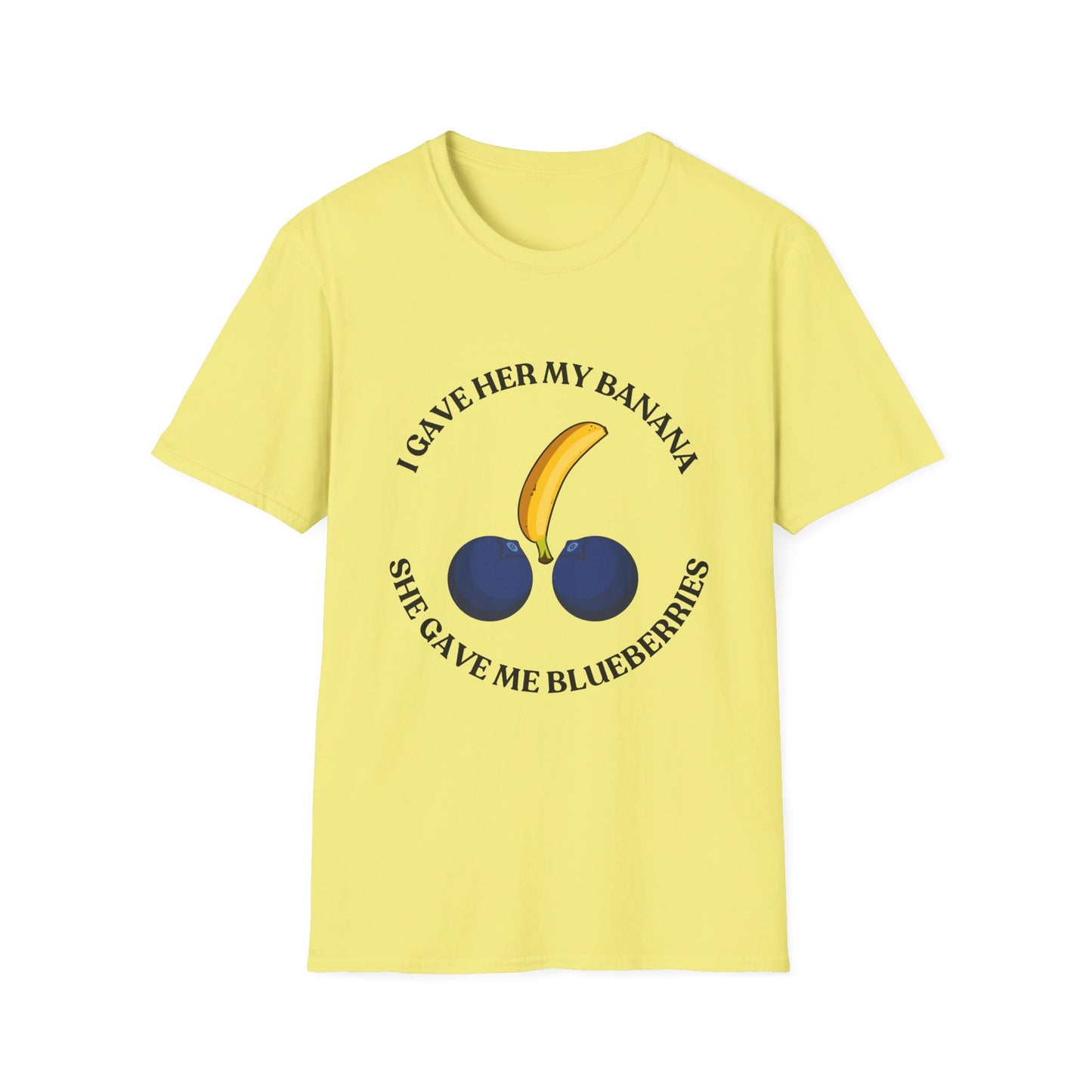 Blue Balls T-Shirt, She Gave Me Blueberries T-Shirt, Women Blue Balling Men T-Shirt, Sarcastic Tee, Humorous Graphic Shirt, Gift for Him
