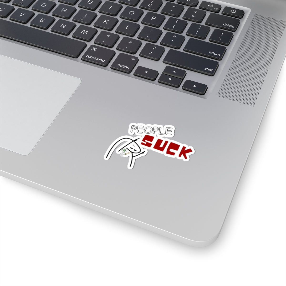 People Suck Kiss-Cut Sticker
