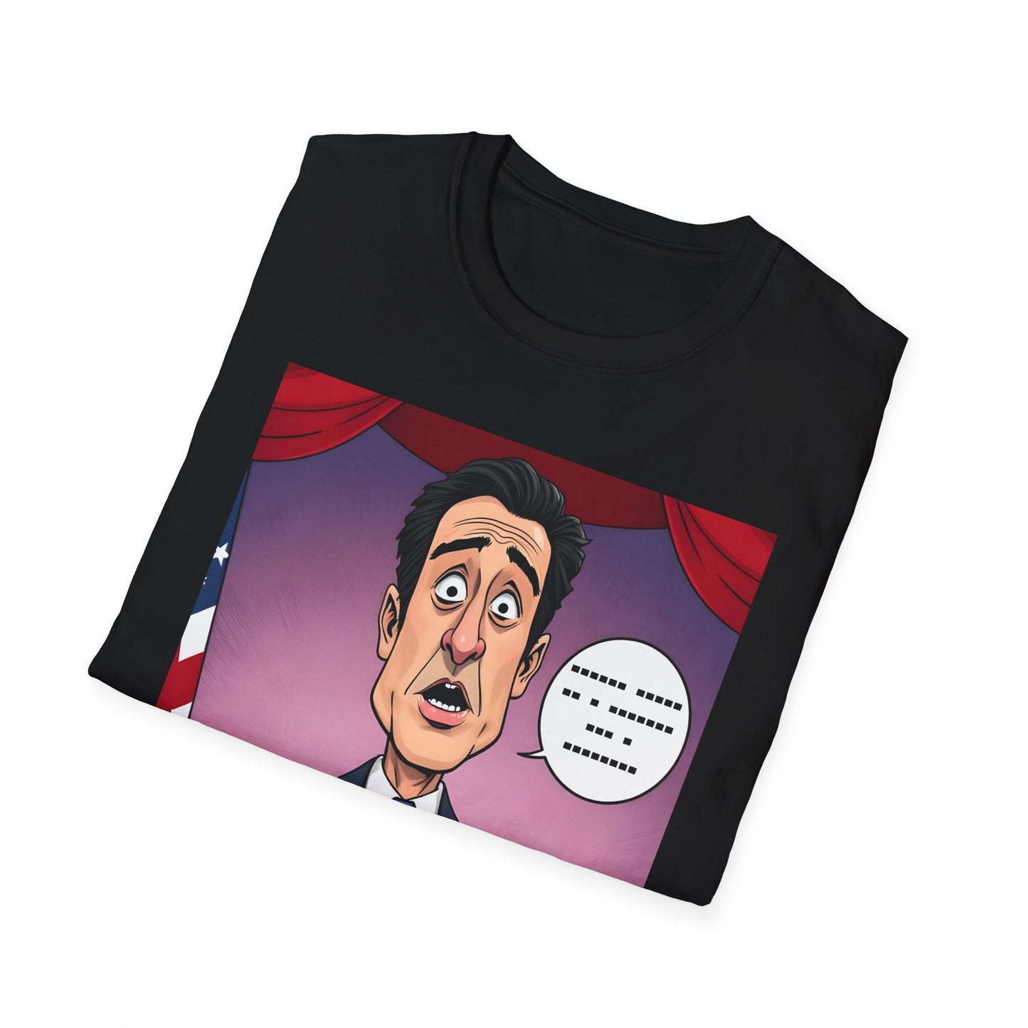 Political Shirt Newsom Started A Speech Without Sound T-Shirt