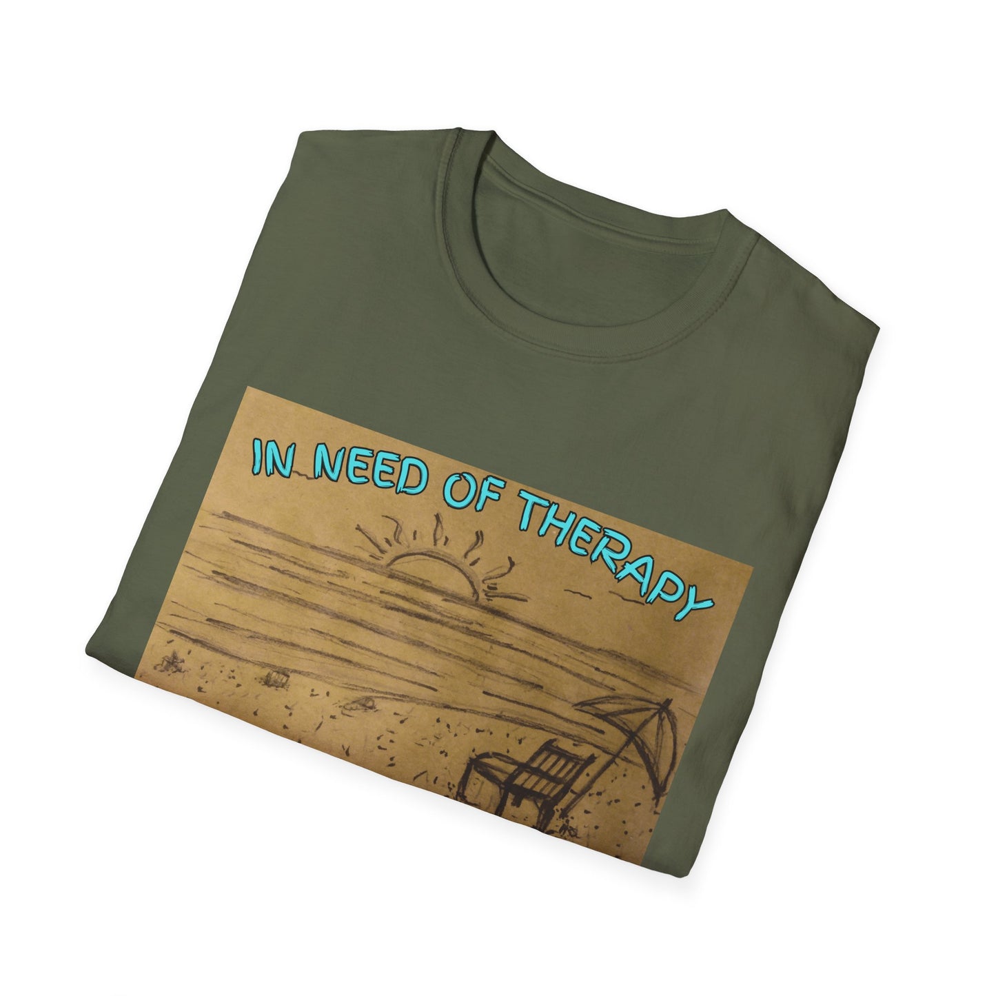 In Need Of Therapy Beach Therapy T-Shirt