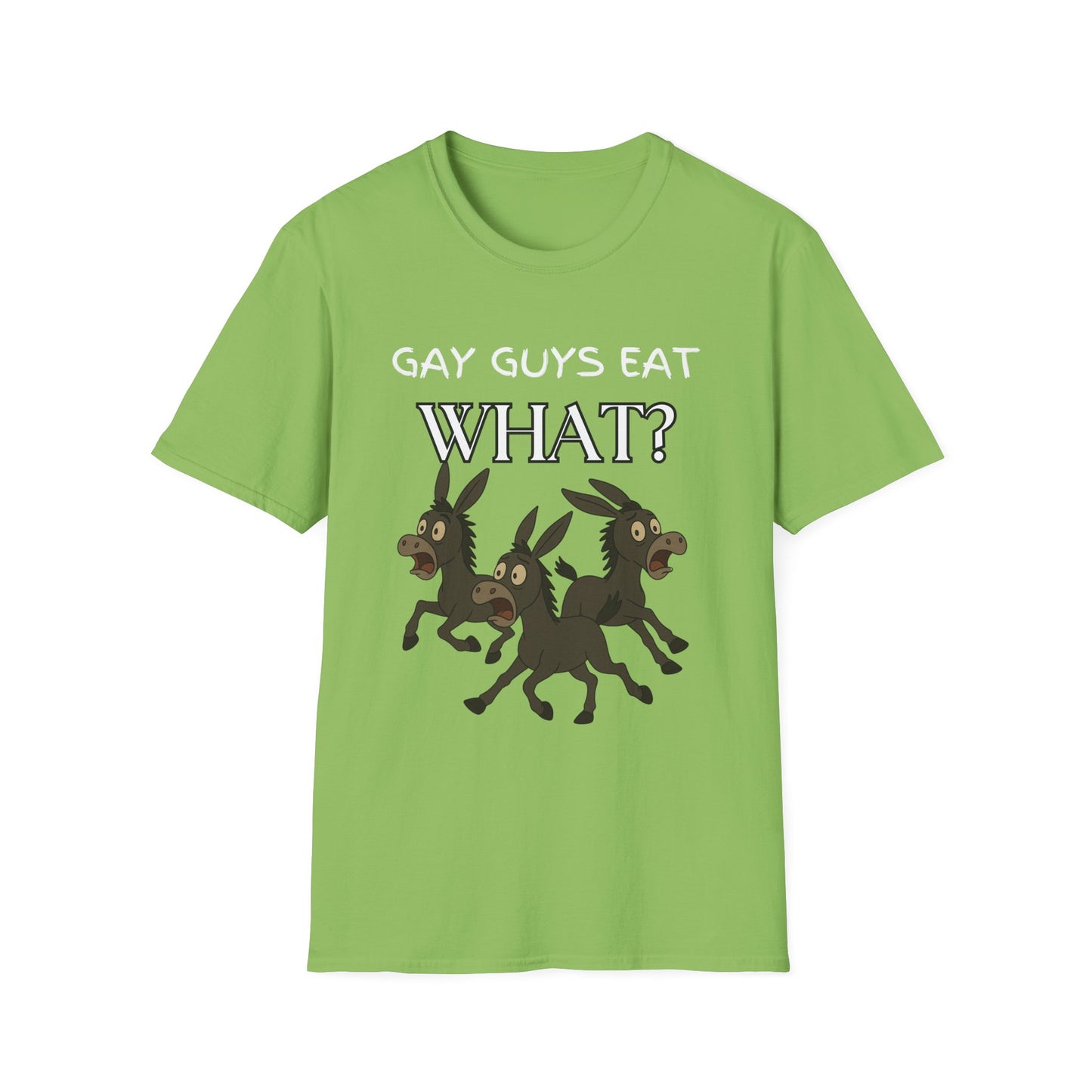 Gay Guys Eat What Funny T-Shirt