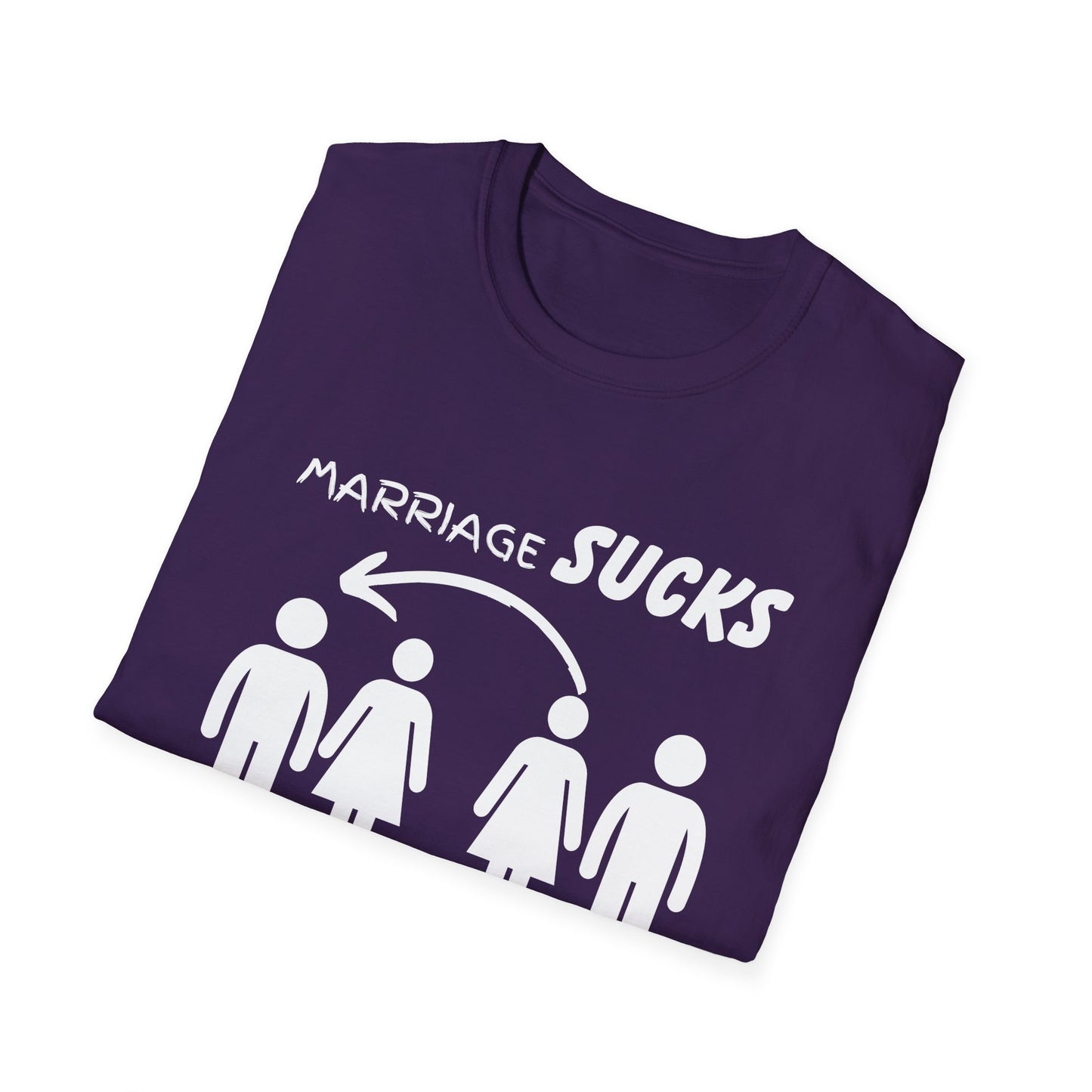 Marriage Sucks Swapping Helps Shirt, Adult Humor T-Shirt, Sarcastic Gift, Shirts for Adults, Swinging, Couple's Humor, Anniversary Gift