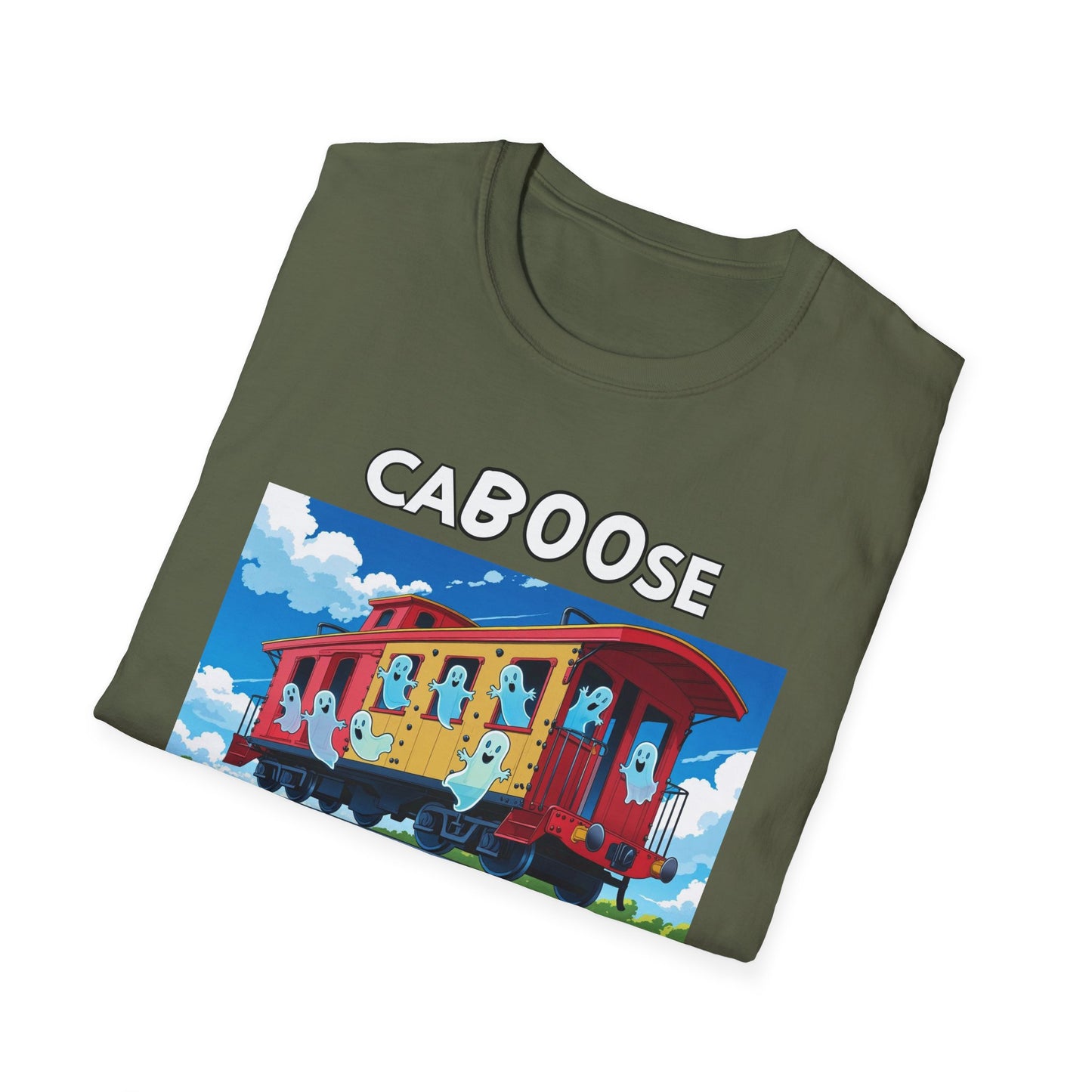 Ghost Train Funny Halloween T-Shirt