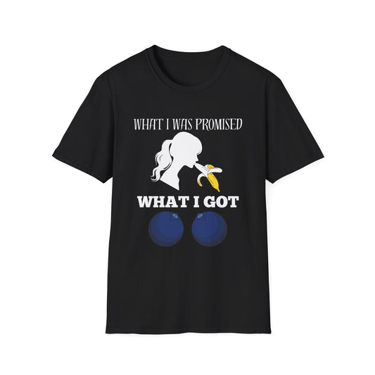 Blue Balls T-shirt, She Gave Me Blueberries, Adult Humor Tee, Sarcastic Graphic Tee, Novelty T-Shirt Gift, Gag Gift, Gifts For Men, Oral Tee