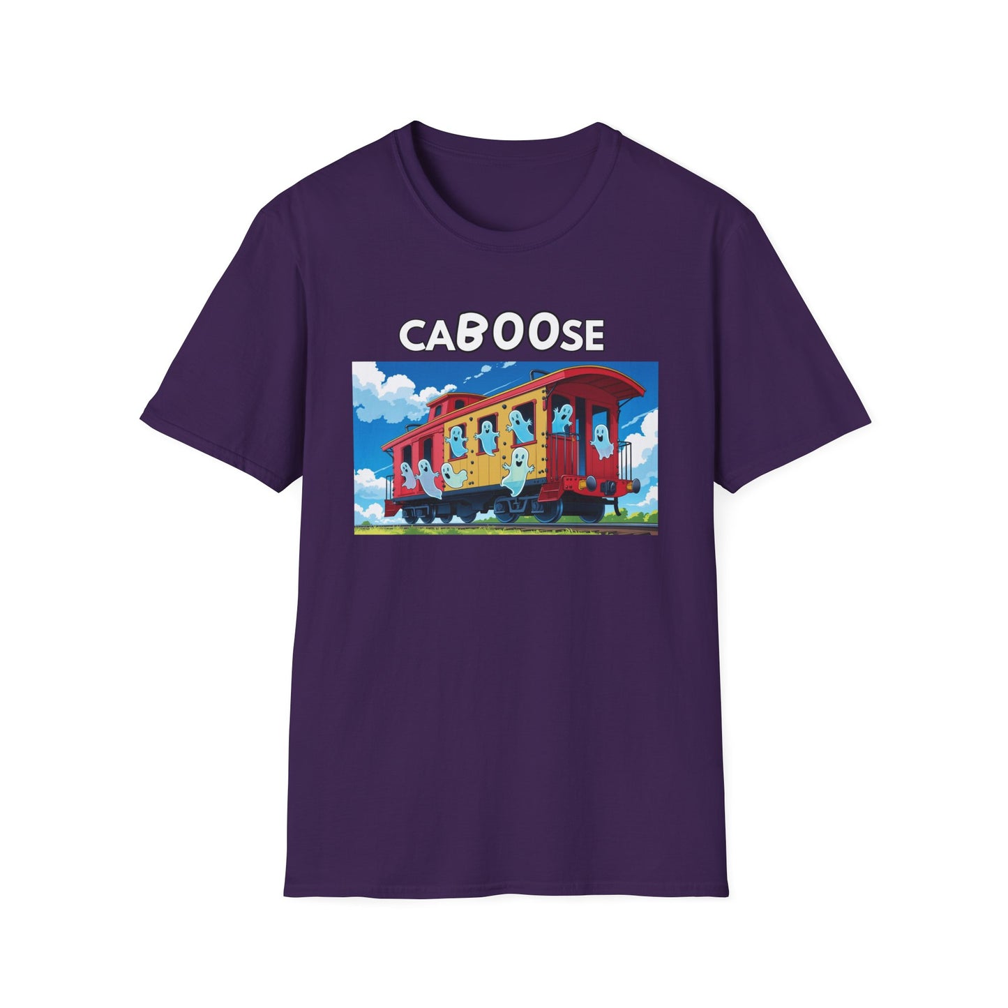 Ghost Train Funny Halloween T-Shirt