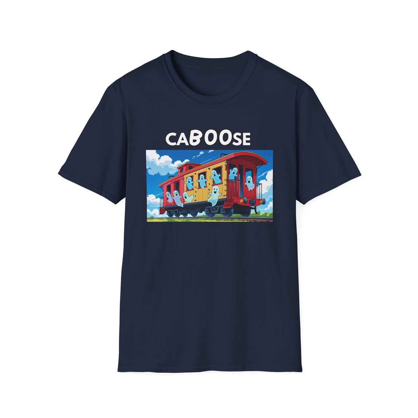 Ghost Train Funny Halloween T-Shirt