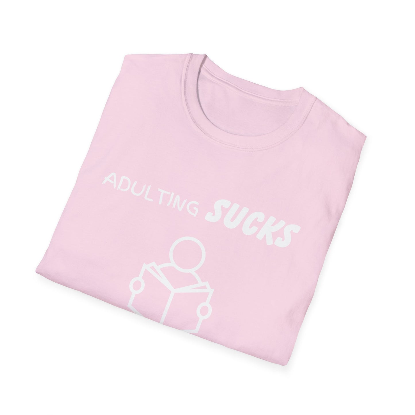 Adulting Sucks Reading Helps Shirt, Adult Humor T-Shirt, Sarcastic Gift, Hilarious Tee for Adults, Comedic Shirt for Stress Relief, Reading