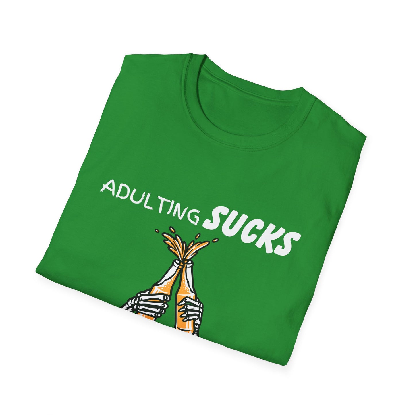 Adulting Sucks Beer Helps T-Shirt