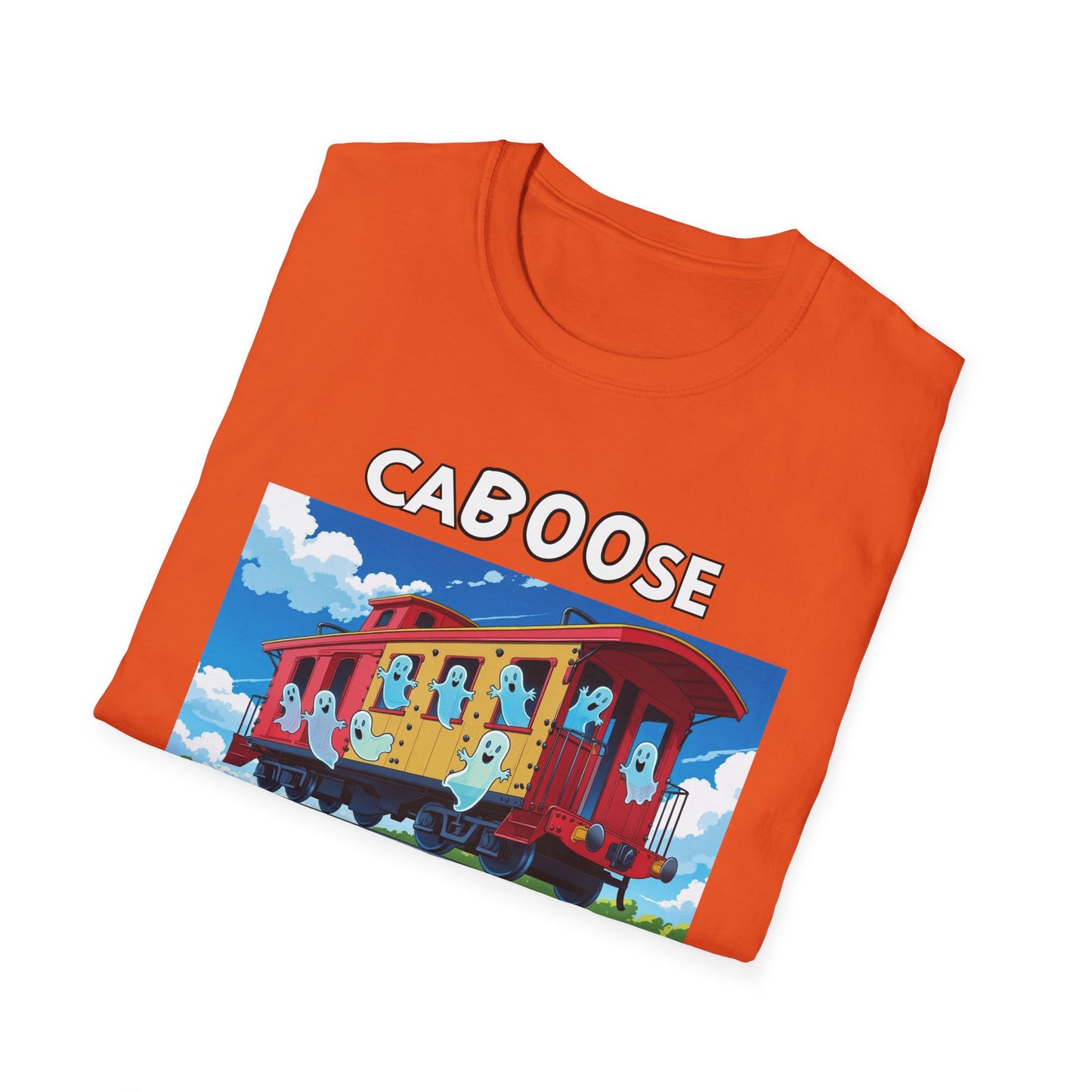 Ghost Train Funny Halloween T-Shirt