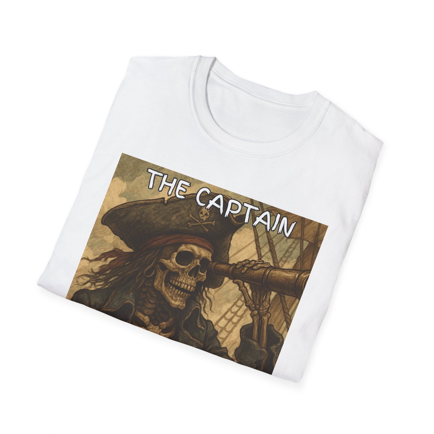 The Captain Of Bad Decisions Funny Pirate T-Shirt